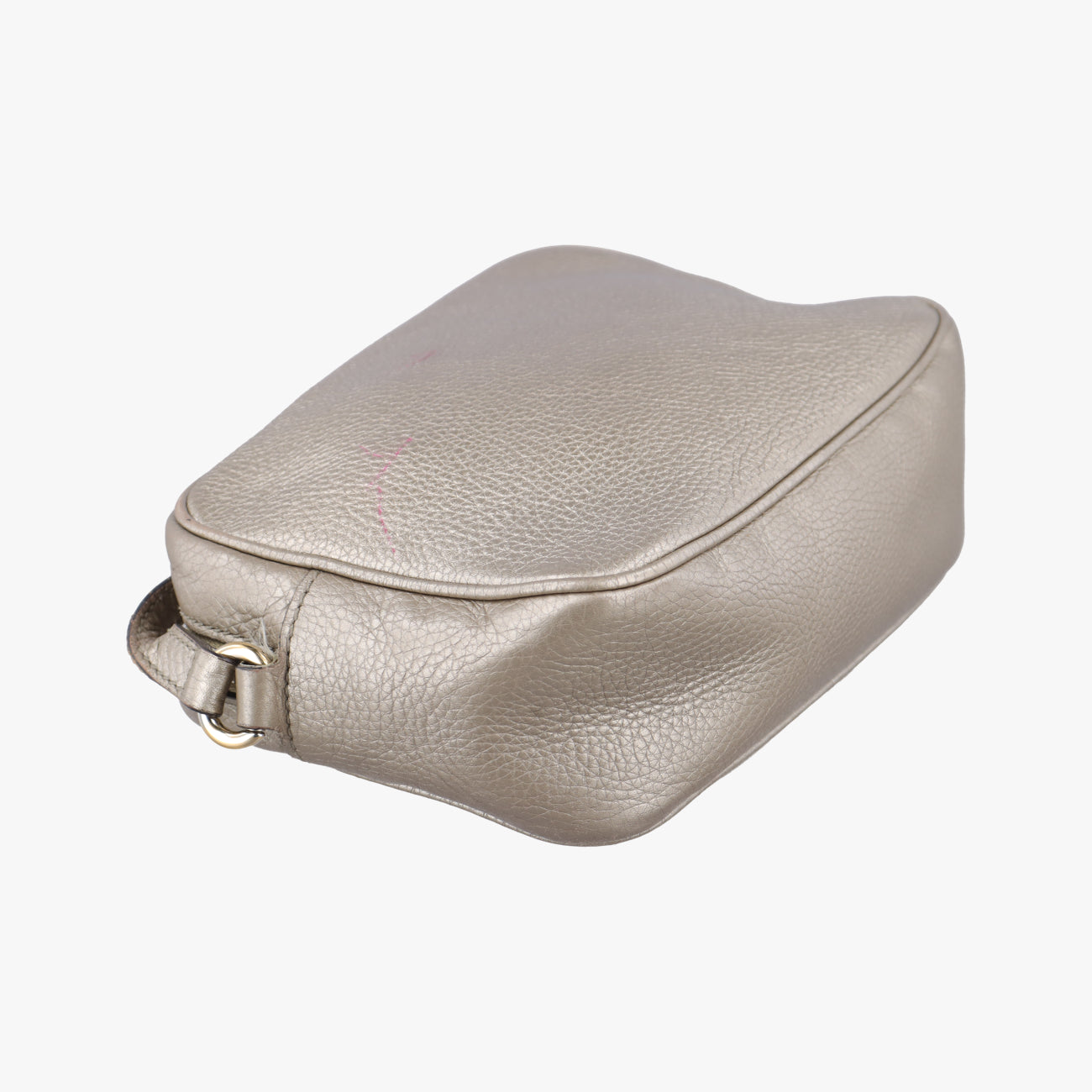 Pre-owned Gucci Soho Golden Leather 308364 shoulderbag | stylenewstar