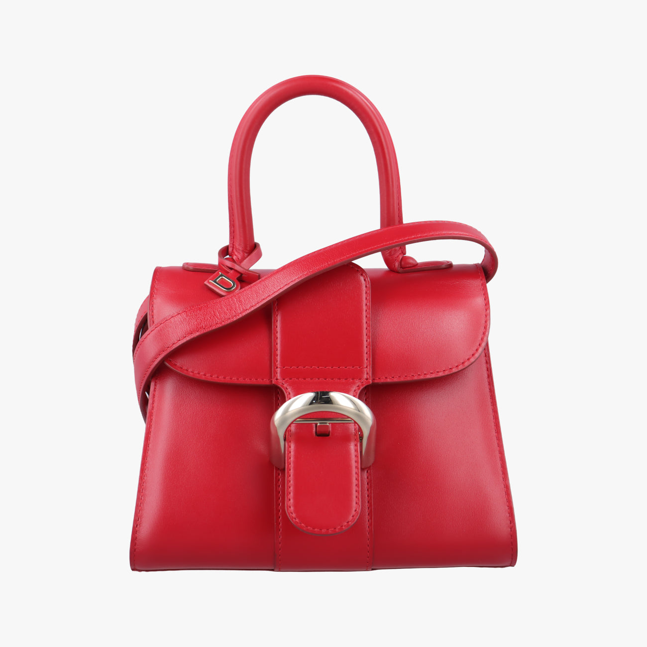 Secondhand Delvaux Brillant Red Leather  shoulderbag | stylenewstar