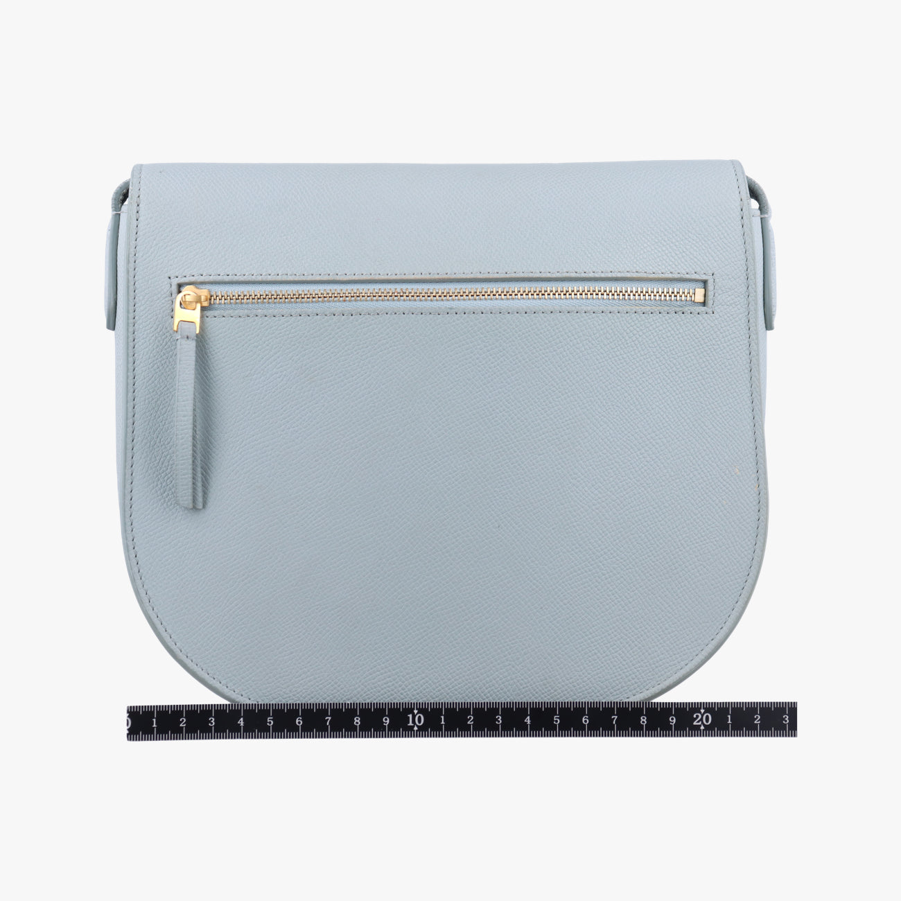Secondhand Celine TROTTEUR Compact Grey Leather  shoulderbag | stylenewstar