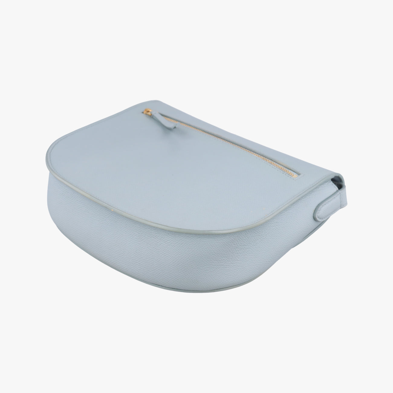 Secondhand Celine TROTTEUR Compact Grey Leather  shoulderbag | stylenewstar