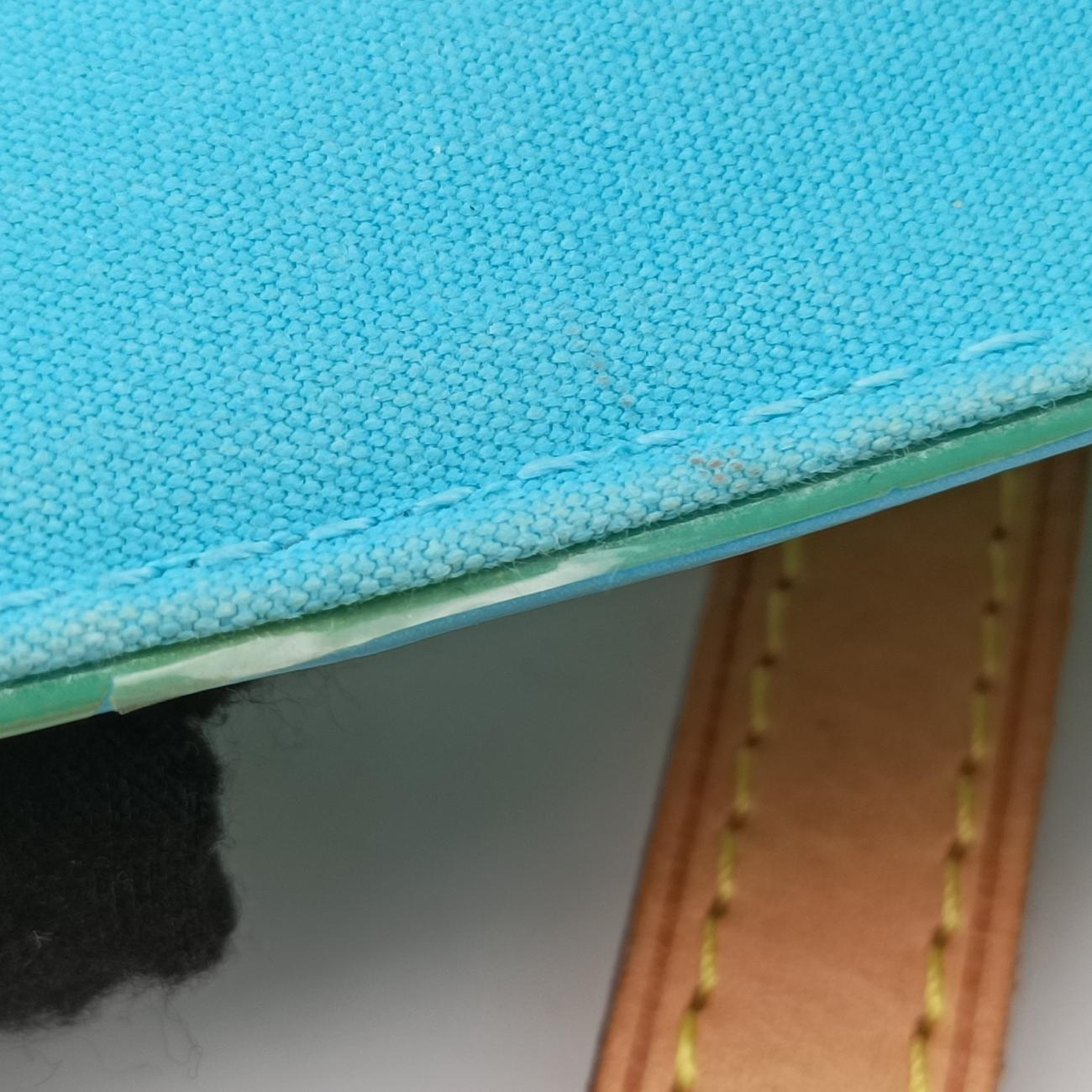 Pre-owned Louis Vuitton Bellflower PM Blue Lagon Vernis M91730 shoulderbag | stylenewstar