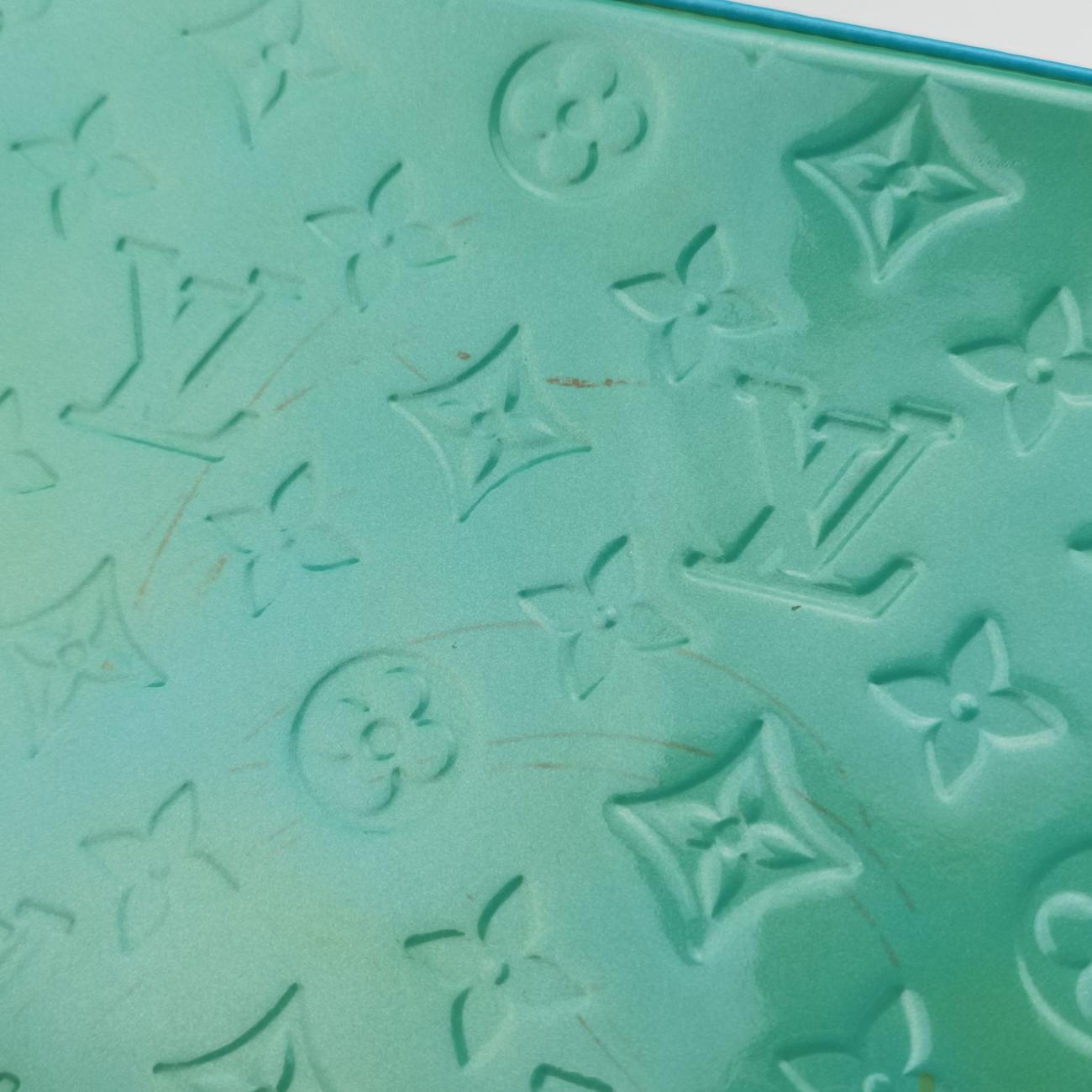 Pre-owned Louis Vuitton Bellflower PM Blue Lagon Vernis M91730 shoulderbag | stylenewstar