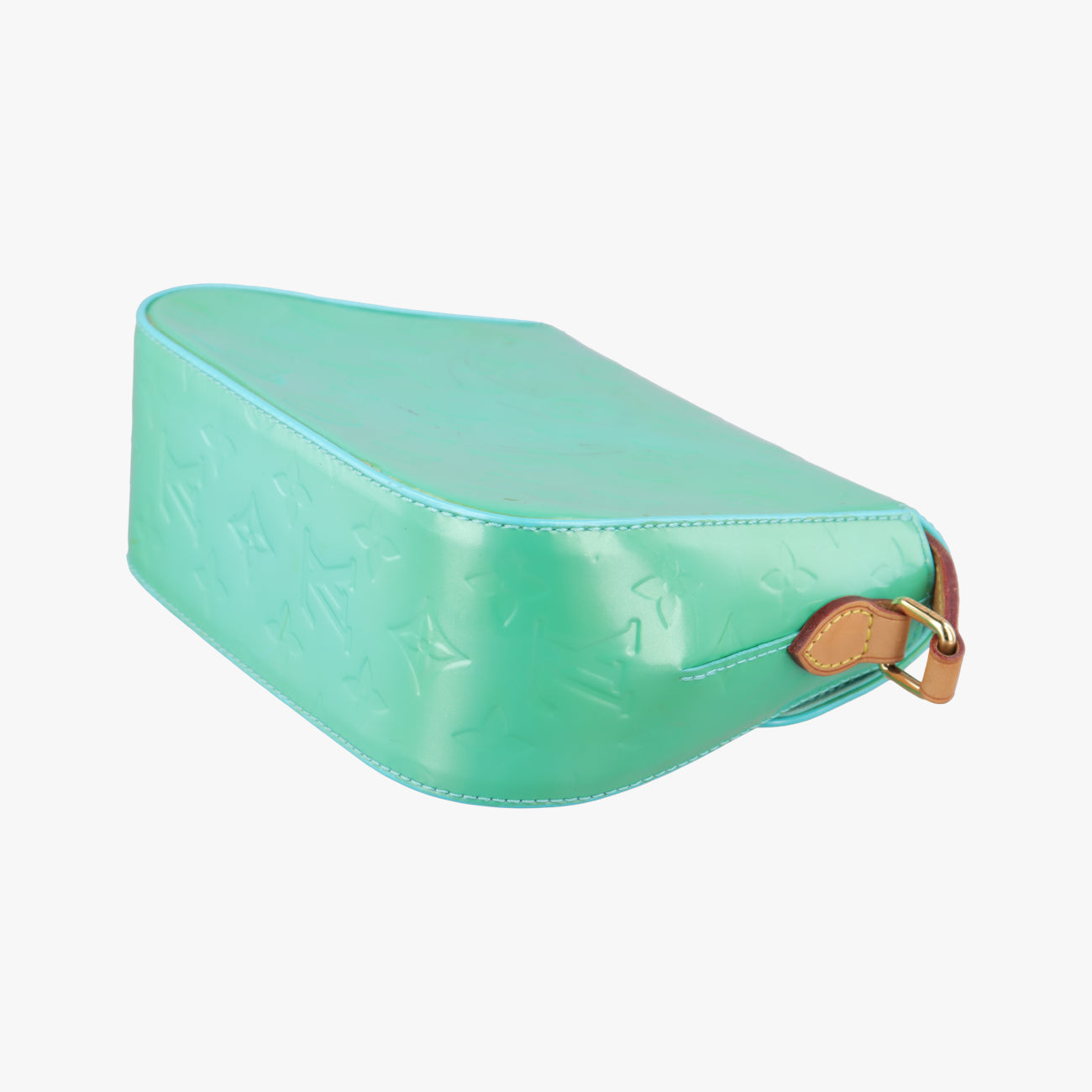 Pre-owned Louis Vuitton Bellflower PM Blue Lagon Vernis M91730 shoulderbag | stylenewstar