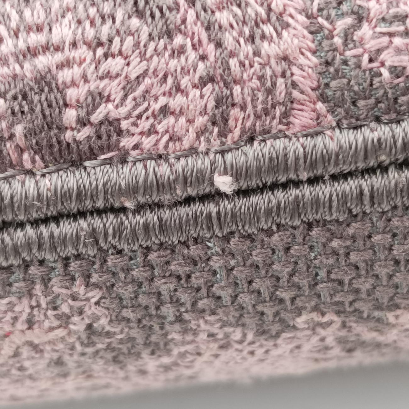 Pre-owned Christian Dior Medium Lady D-Joy Toile de Jouy Grau Pink×grey canvas  shoulderbag | stylenewstar