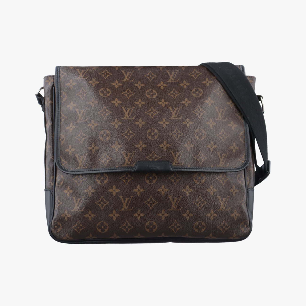 Pre-owned Louis Vuitton BASSGM brown Monogram Macassar M40386 shoulderbag | stylenewstar