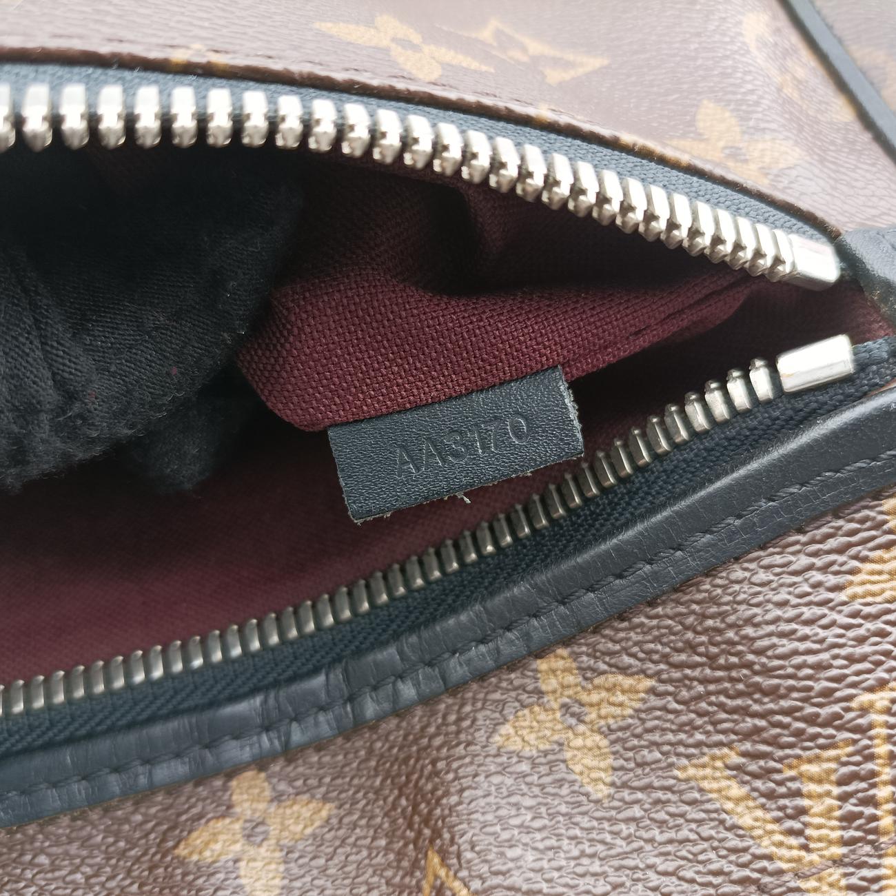 Pre-owned Louis Vuitton BASSGM brown Monogram Macassar M40386 shoulderbag | stylenewstar