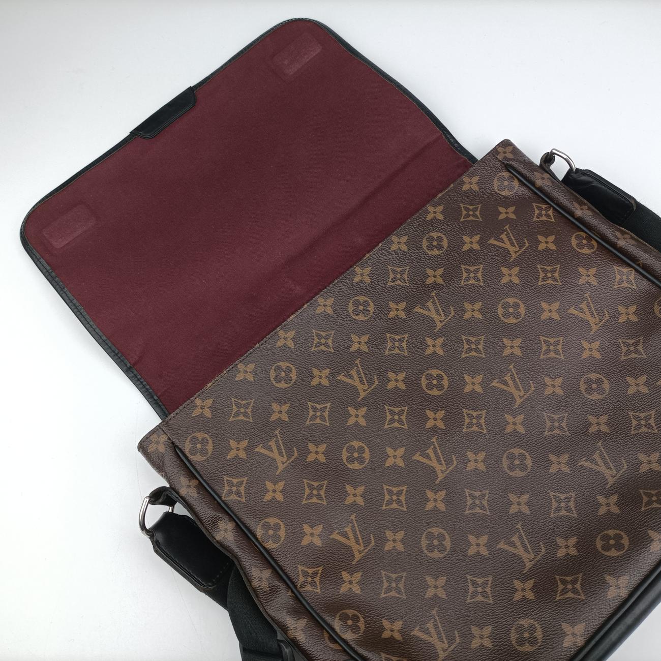 Pre-owned Louis Vuitton BASSGM brown Monogram Macassar M40386 shoulderbag | stylenewstar