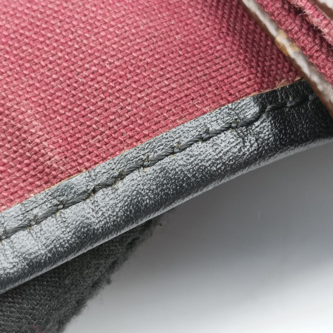 Pre-owned Louis Vuitton BASSGM brown Monogram Macassar M40386 shoulderbag | stylenewstar