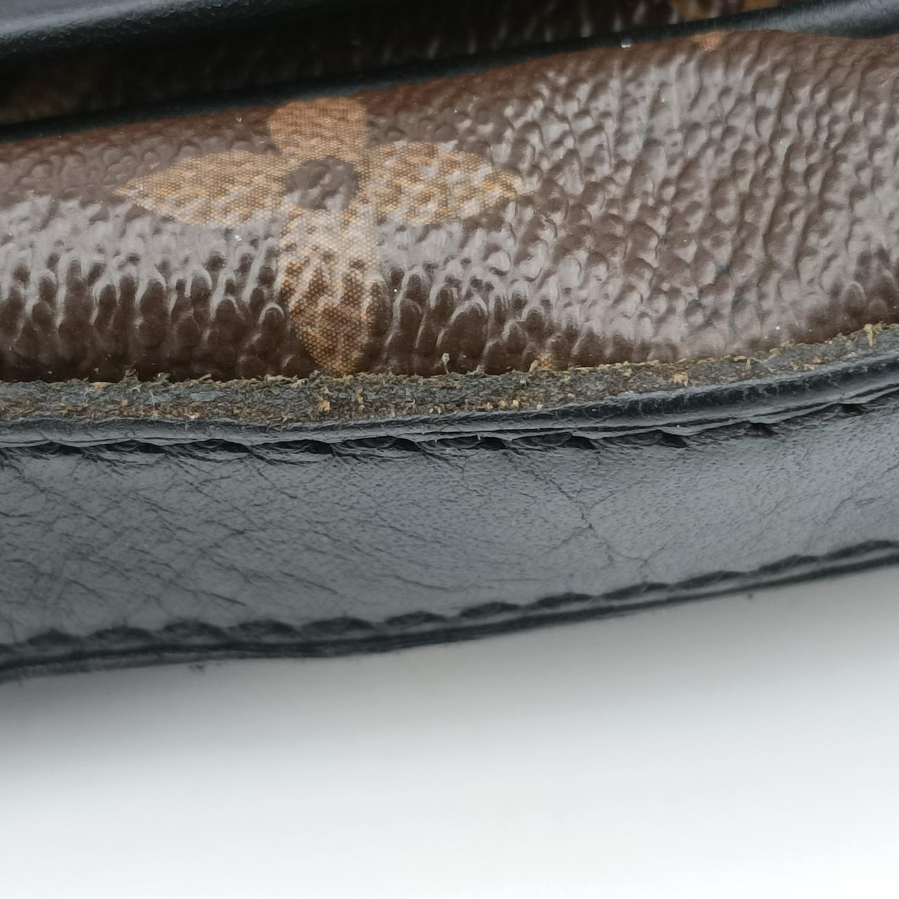 Pre-owned Louis Vuitton BASSGM brown Monogram Macassar M40386 shoulderbag | stylenewstar