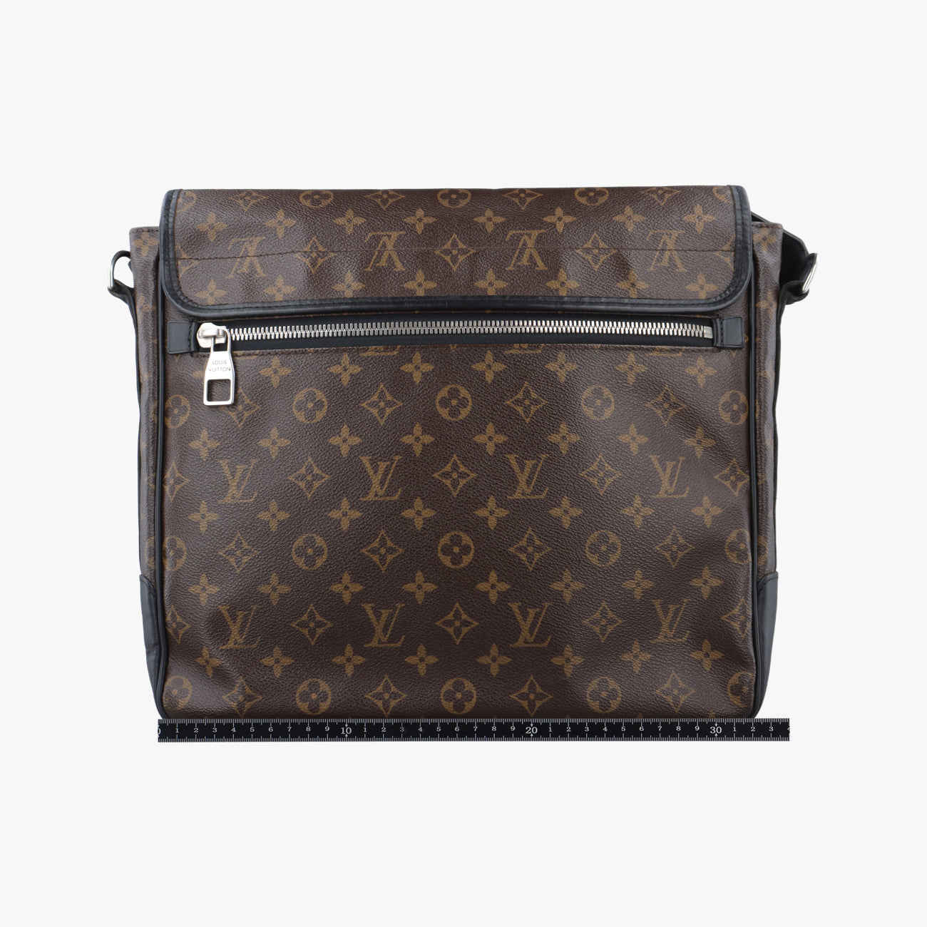 Pre-owned Louis Vuitton BASSGM brown Monogram Macassar M40386 shoulderbag | stylenewstar