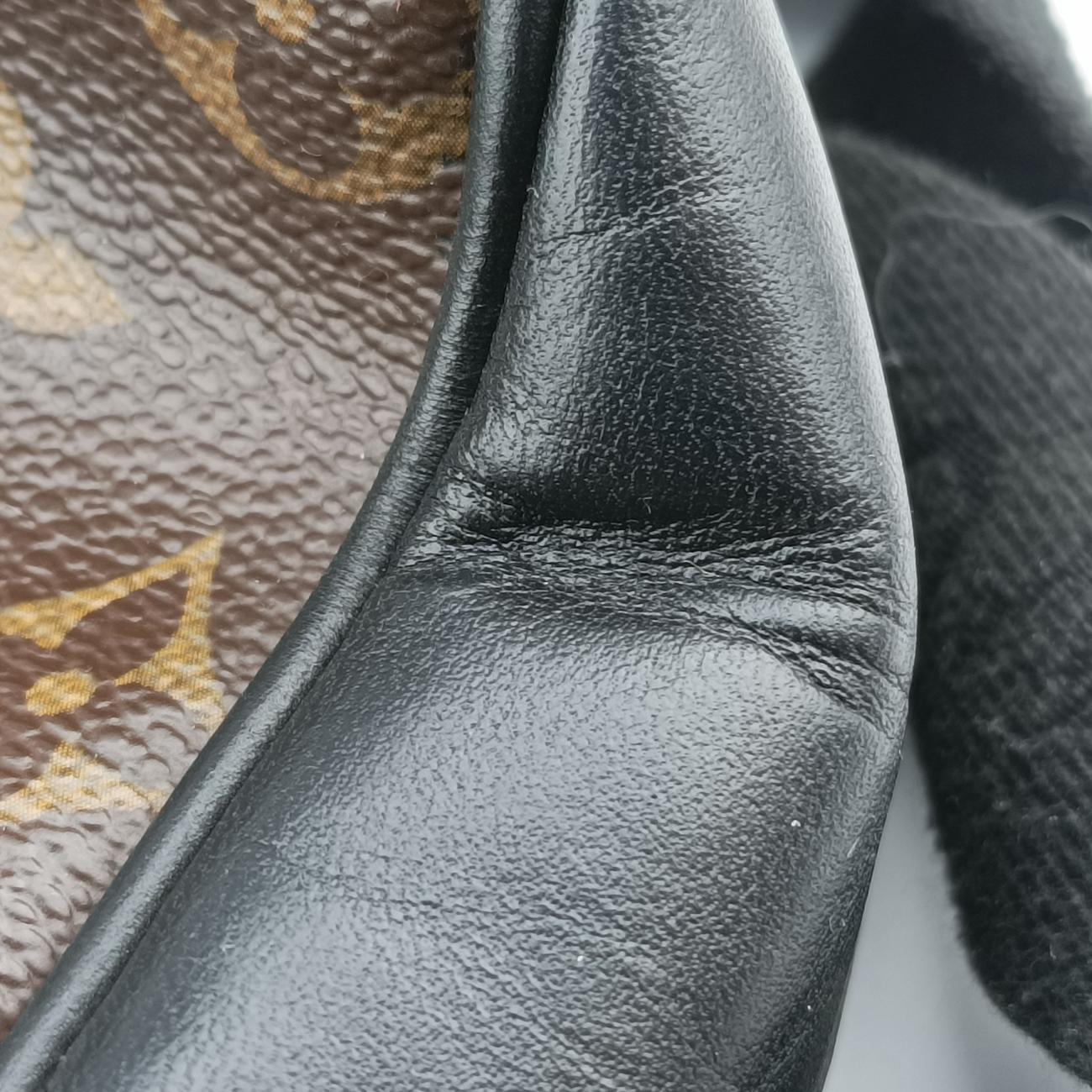 Pre-owned Louis Vuitton BASSGM brown Monogram Macassar M40386 shoulderbag | stylenewstar