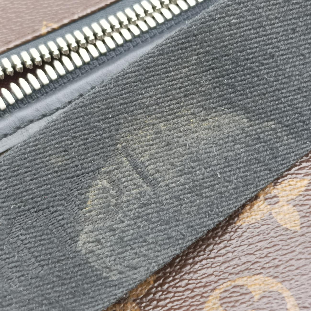 Pre-owned Louis Vuitton BASSGM brown Monogram Macassar M40386 shoulderbag | stylenewstar