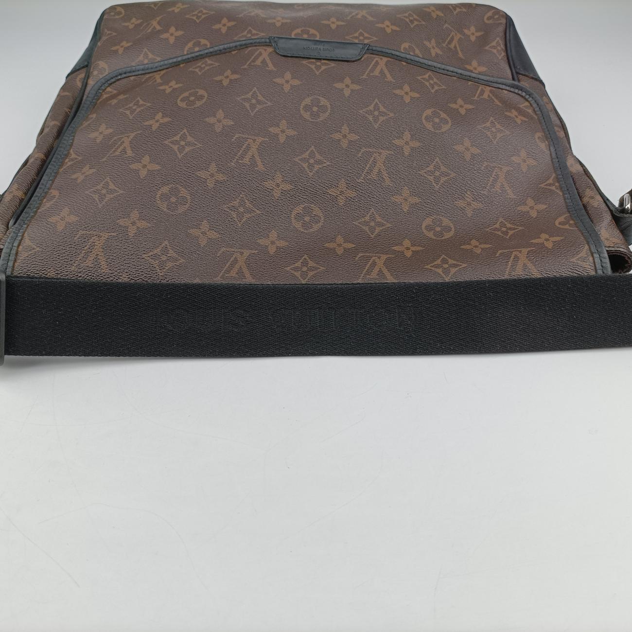 Pre-owned Louis Vuitton BASSGM brown Monogram Macassar M40386 shoulderbag | stylenewstar
