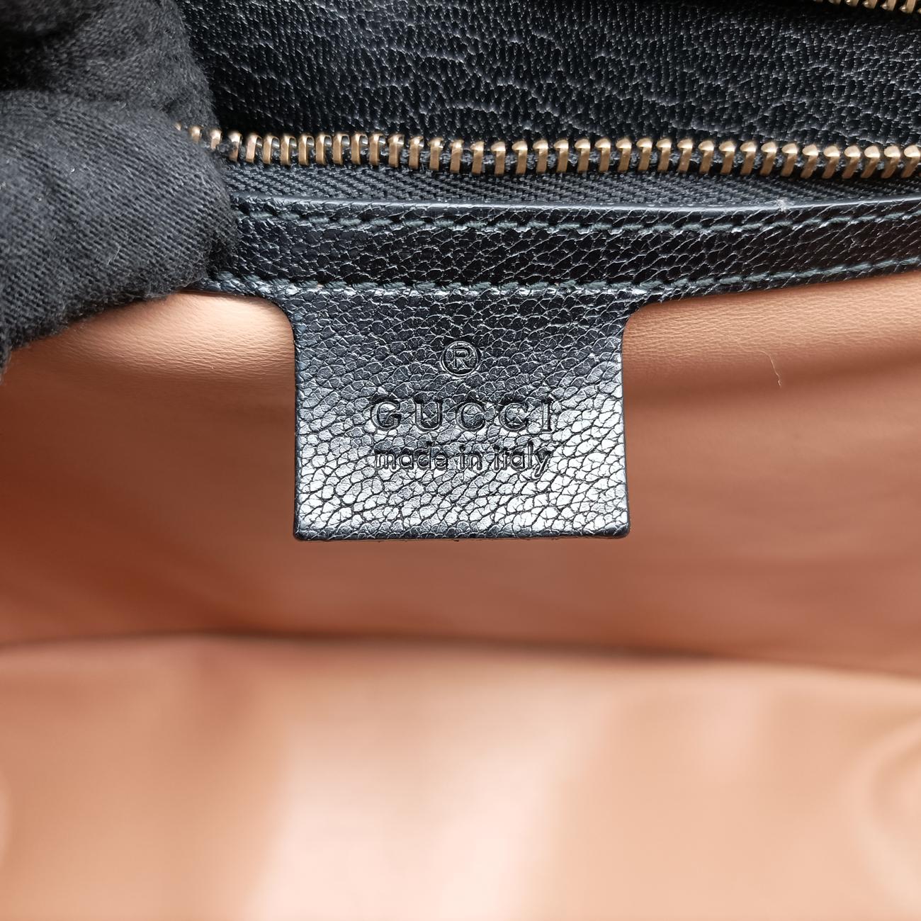 Pre-owned Gucci GG Supreme Fox Beige×Multicolour PVC coated canvas×Leather 466432 shoulderbag | stylenewstar