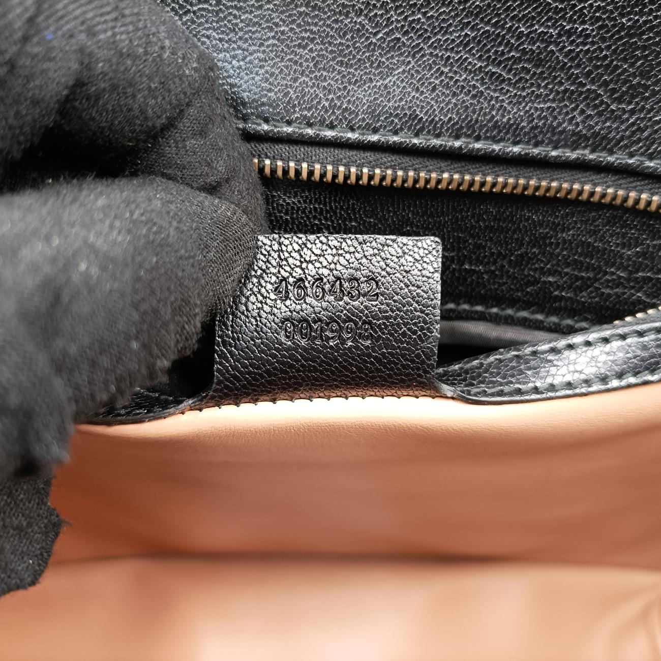 Pre-owned Gucci GG Supreme Fox Beige×Multicolour PVC coated canvas×Leather 466432 shoulderbag | stylenewstar