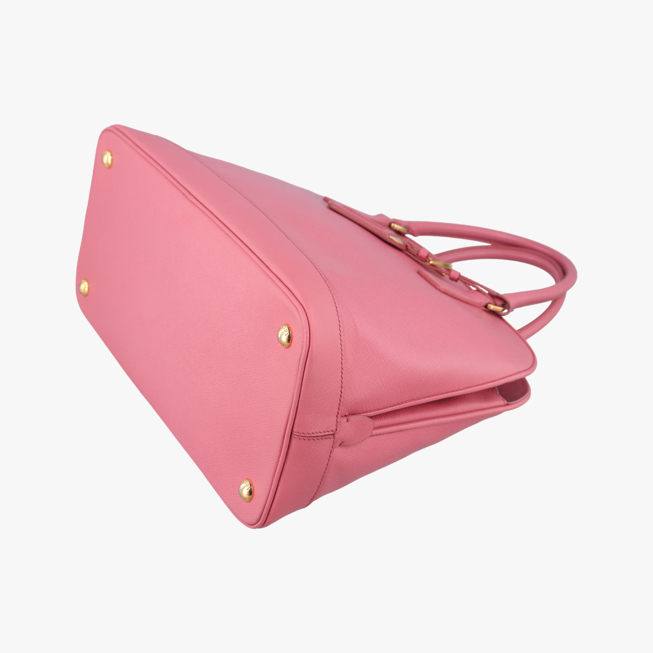 Pre-owned Prada Promenade Pink SAFFIANO Leather BN2558 shoulderbag | stylenewstar