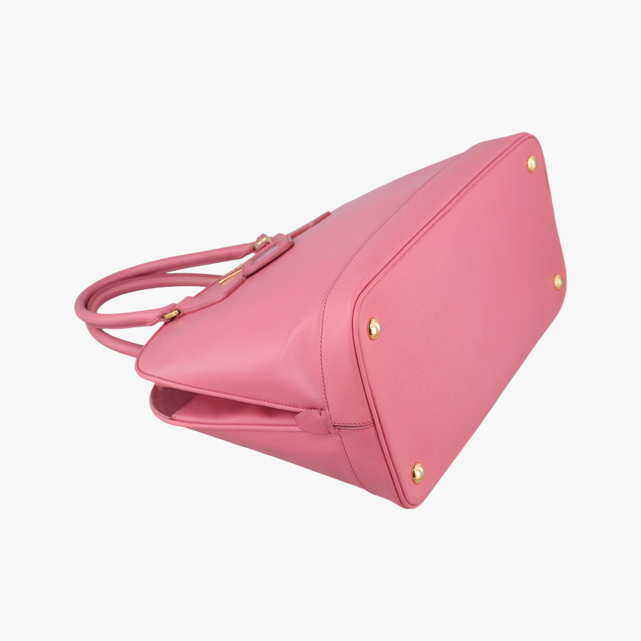 Pre-owned Prada Promenade Pink SAFFIANO Leather BN2558 shoulderbag | stylenewstar