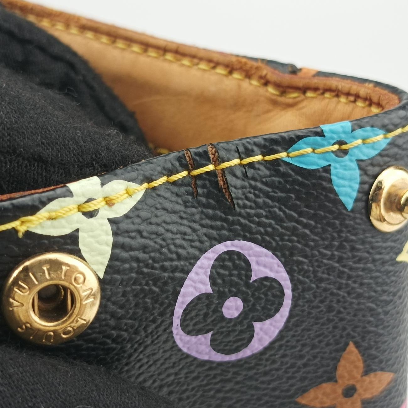 Pre-owned Louis Vuitton Aurelia MM Noir Monogram Multicolor M40095 handbag | stylenewstar