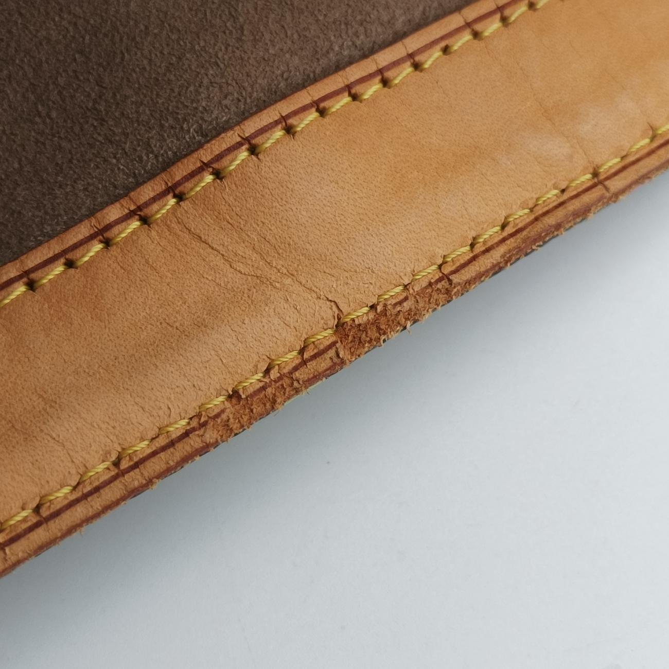 Pre-owned Louis Vuitton Aurelia MM Noir Monogram Multicolor M40095 handbag | stylenewstar