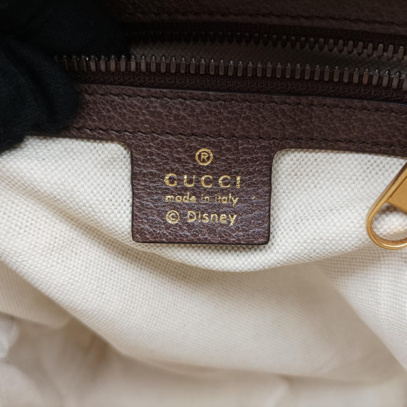 Vintage Gucci The Three Little Pigs Brown×Multicolour PVC coated canvas 552884 backpack/rucksack | stylenewstar