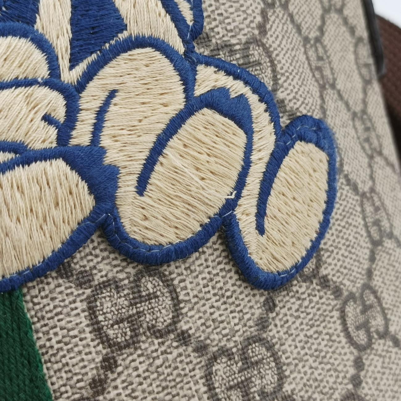 Vintage Gucci The Three Little Pigs Brown×Multicolour PVC coated canvas 552884 backpack/rucksack | stylenewstar