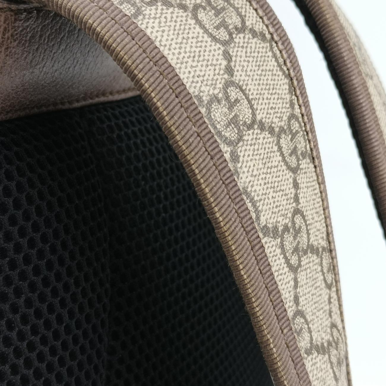 Vintage Gucci The Three Little Pigs Brown×Multicolour PVC coated canvas 552884 backpack/rucksack | stylenewstar