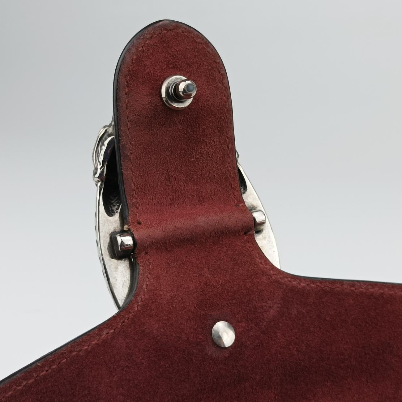 Pre-owned Gucci Dionysus BEIGE×RED×Multicolour PVC coated canvas 400249 shoulderbag | stylenewstar