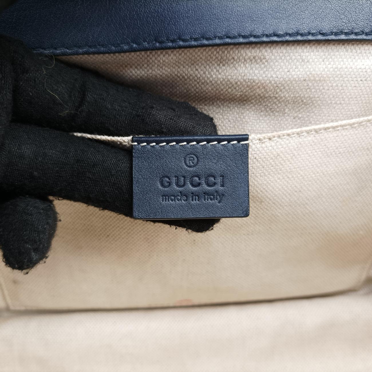 Vintage Gucci Dionysus Navy x green x red Leather 448075 shoulderbag | stylenewstar