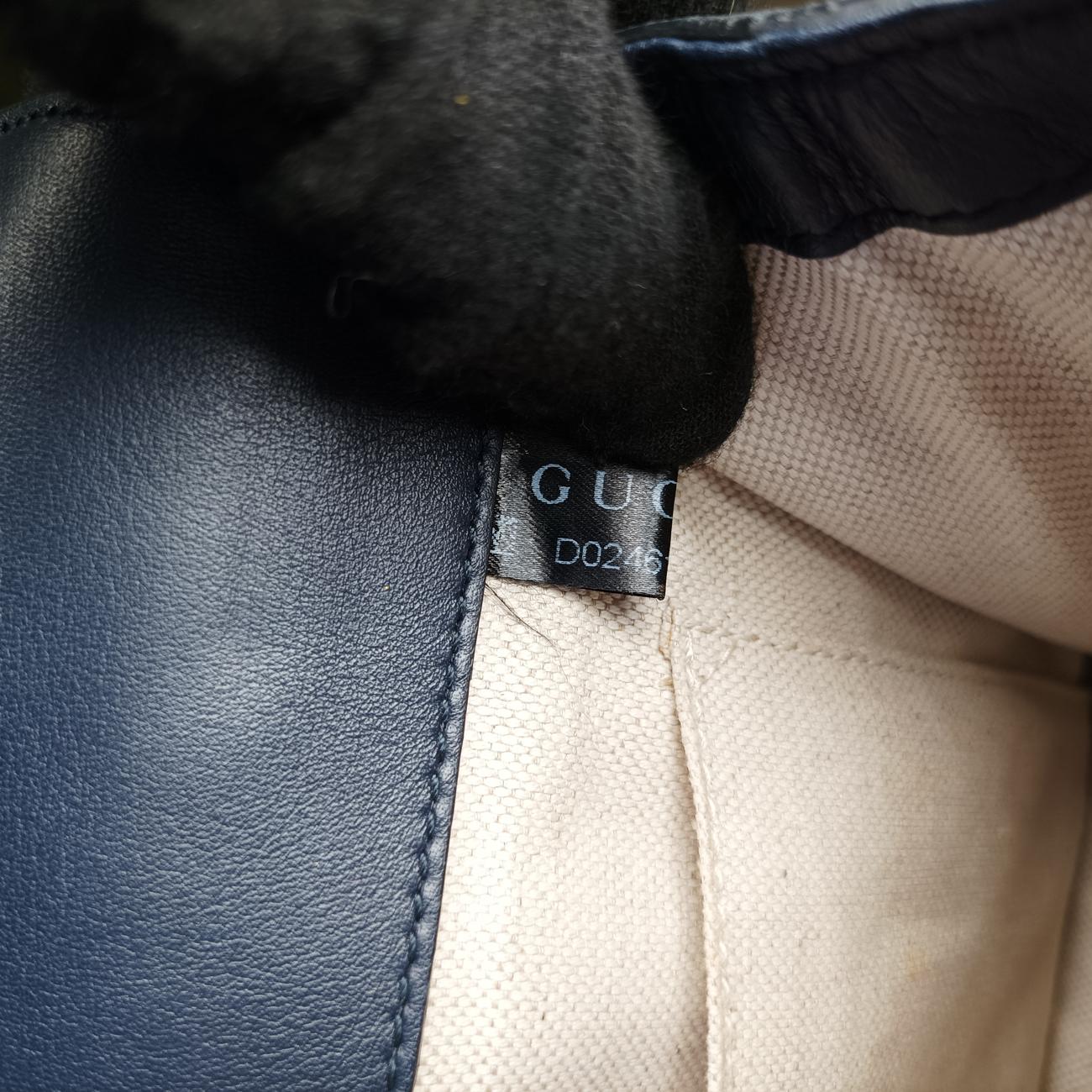 Vintage Gucci Dionysus Navy x green x red Leather 448075 shoulderbag | stylenewstar