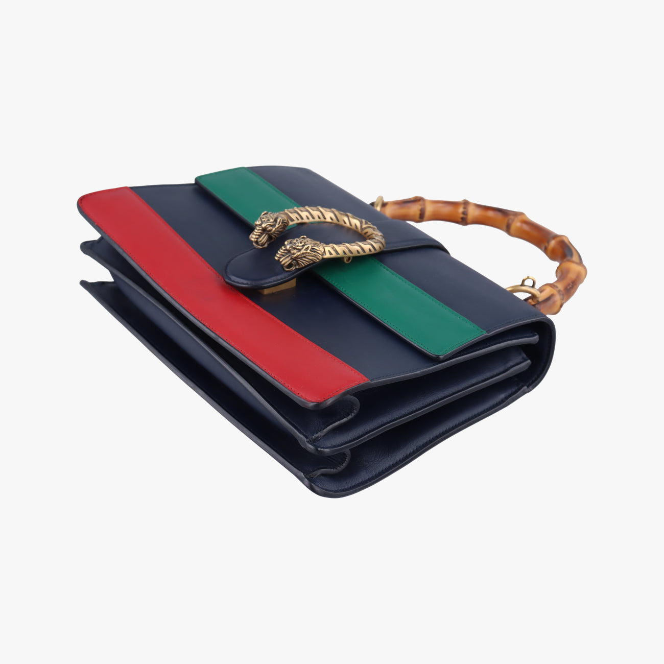 Vintage Gucci Dionysus Navy x green x red Leather 448075 shoulderbag | stylenewstar