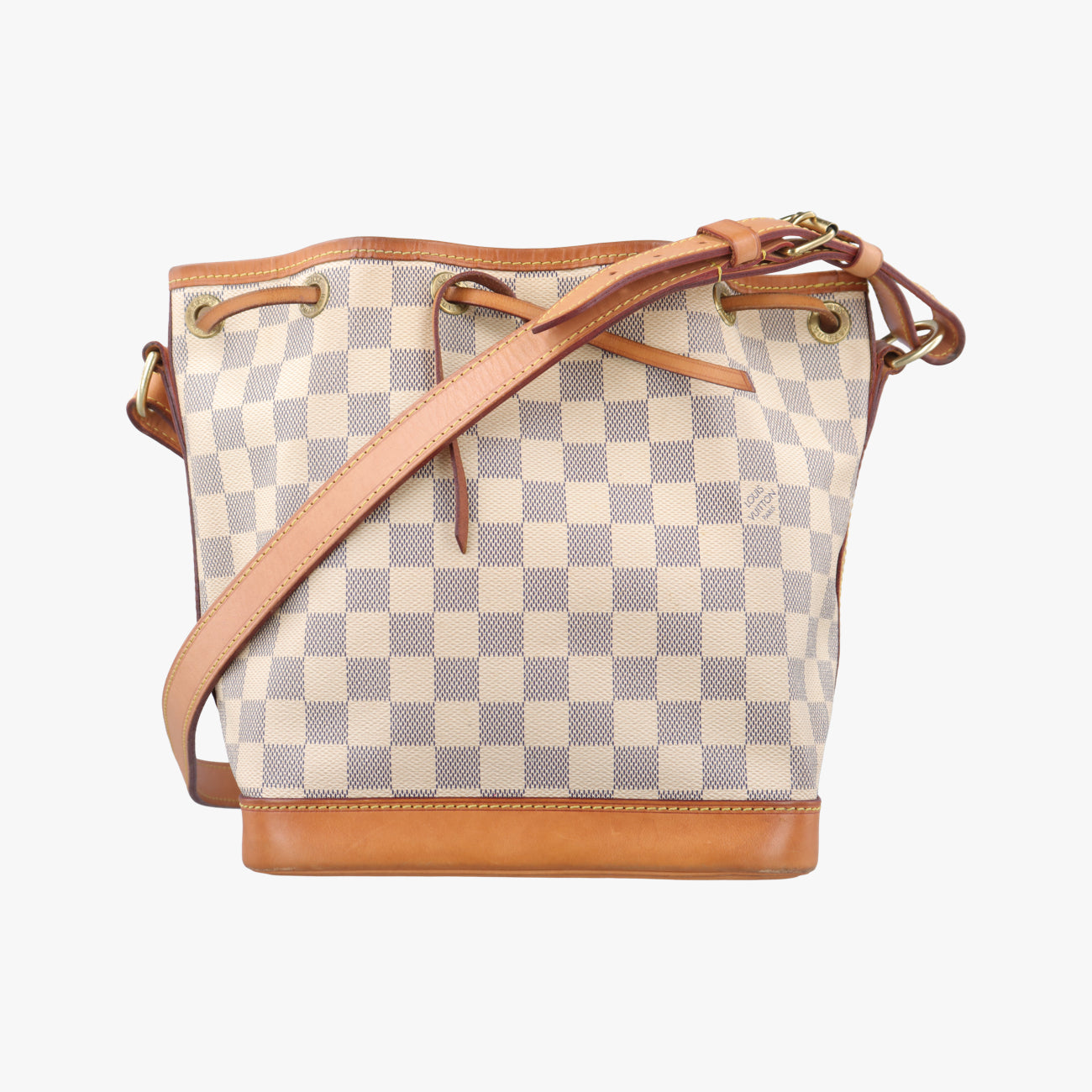 Pre-owned Louis Vuitton NOé BB AZUR Damier Canvas N41220 shoulderbag | stylenewstar