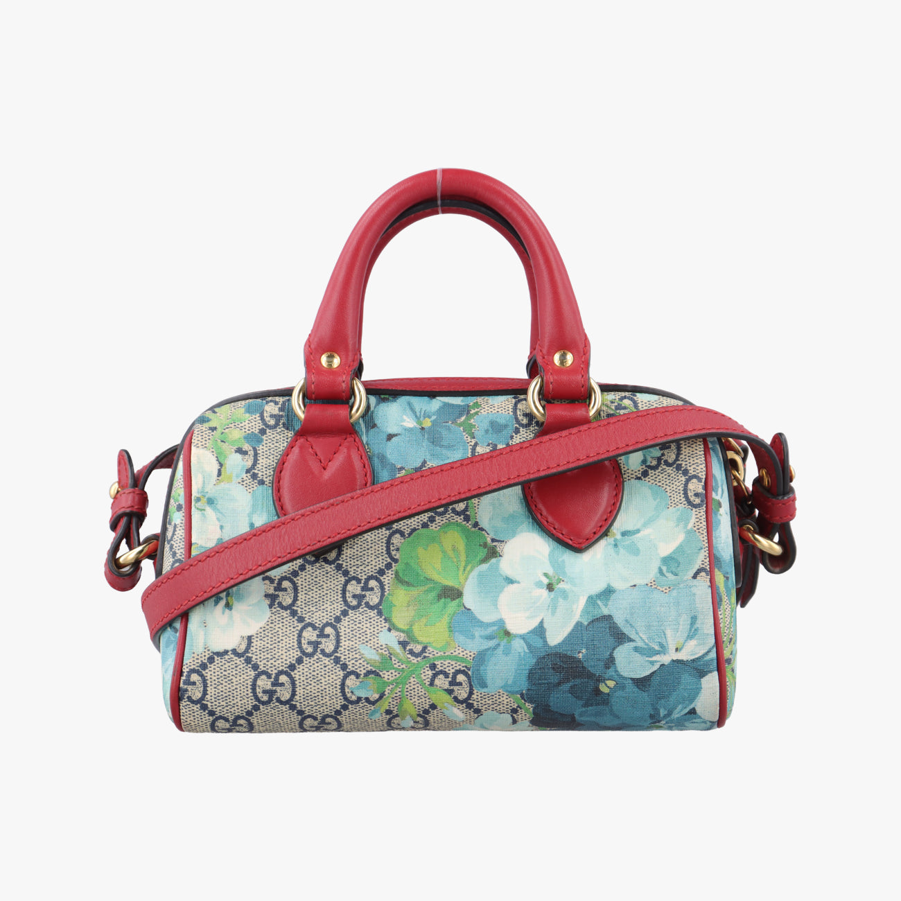 Pre-owned Gucci GG Blooms beige×Multicolour PVC coated canvas 546312 shoulderbag | stylenewstar