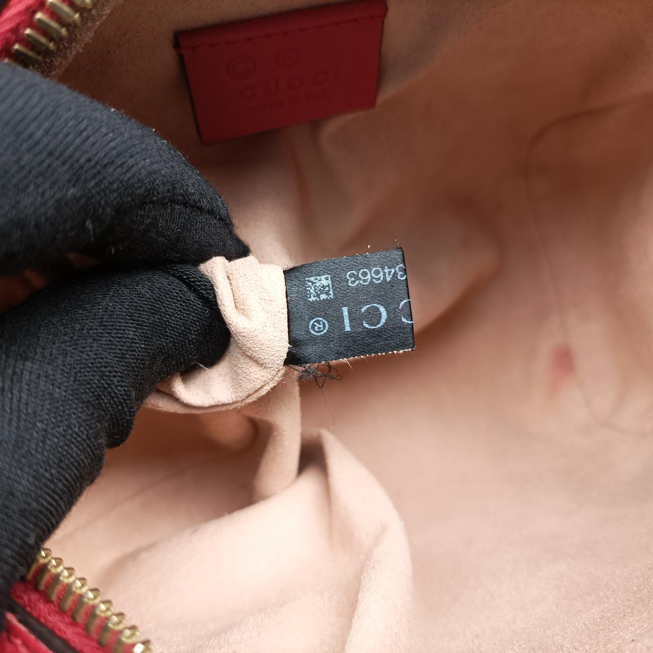 Pre-owned Gucci GG Blooms beige×Multicolour PVC coated canvas 546312 shoulderbag | stylenewstar