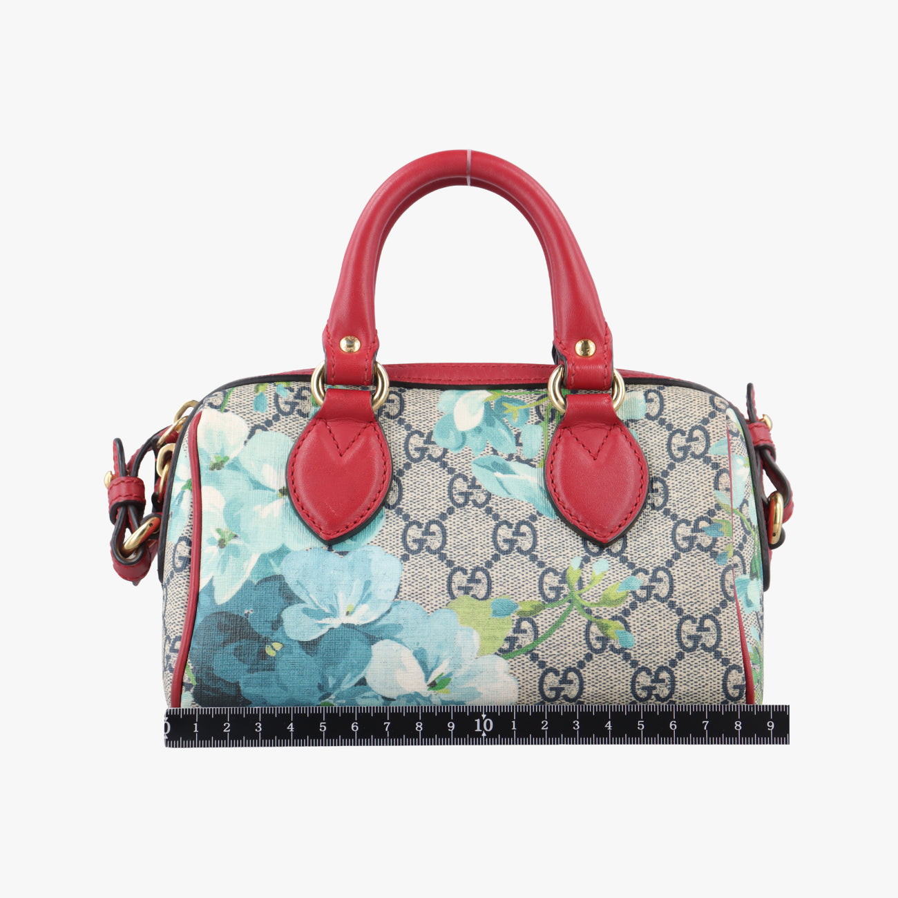 Pre-owned Gucci GG Blooms beige×Multicolour PVC coated canvas 546312 shoulderbag | stylenewstar