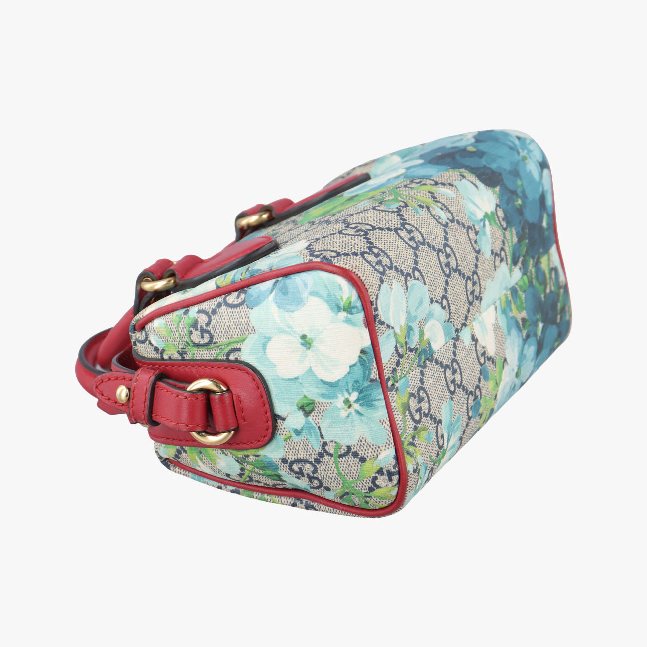 Pre-owned Gucci GG Blooms beige×Multicolour PVC coated canvas 546312 shoulderbag | stylenewstar