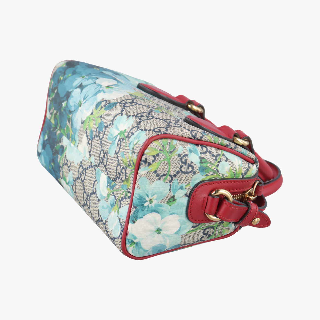 Pre-owned Gucci GG Blooms beige×Multicolour PVC coated canvas 546312 shoulderbag | stylenewstar