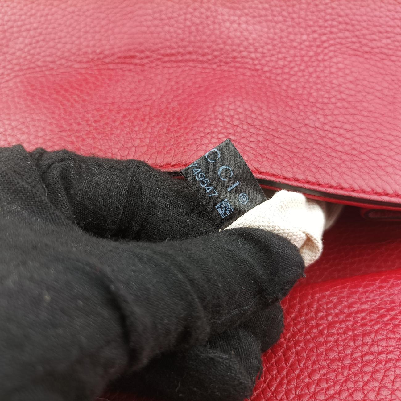 Vintage Gucci GG Marmont Red Leather 421890 handbag | stylenewstar