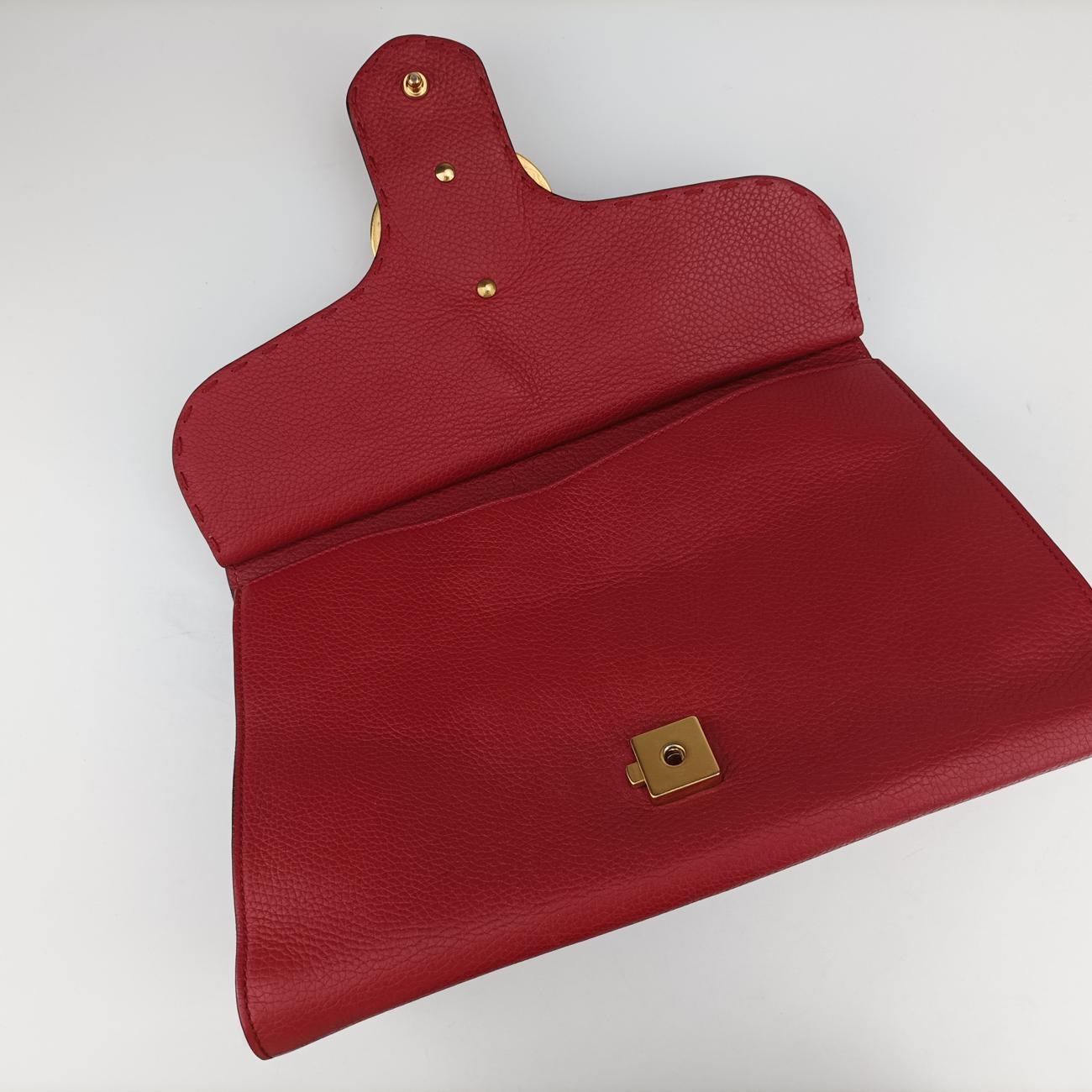 Vintage Gucci GG Marmont Red Leather 421890 handbag | stylenewstar