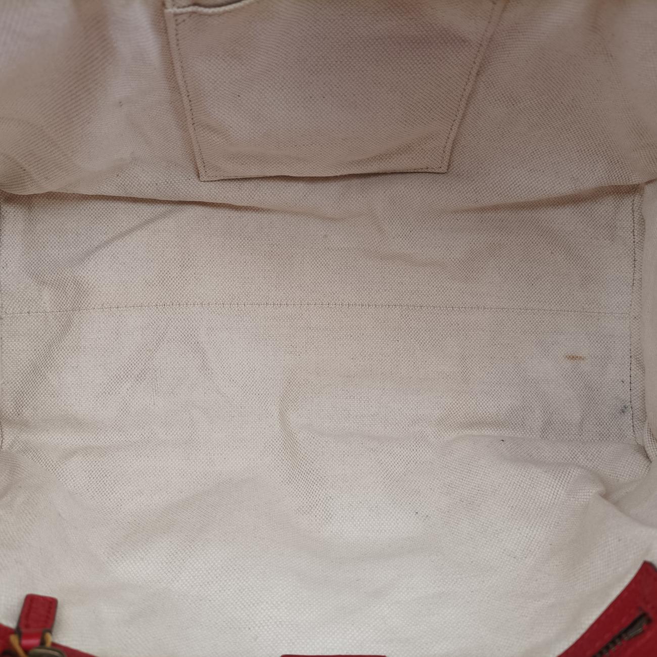 Vintage Gucci GG Marmont Red Leather 421890 handbag | stylenewstar