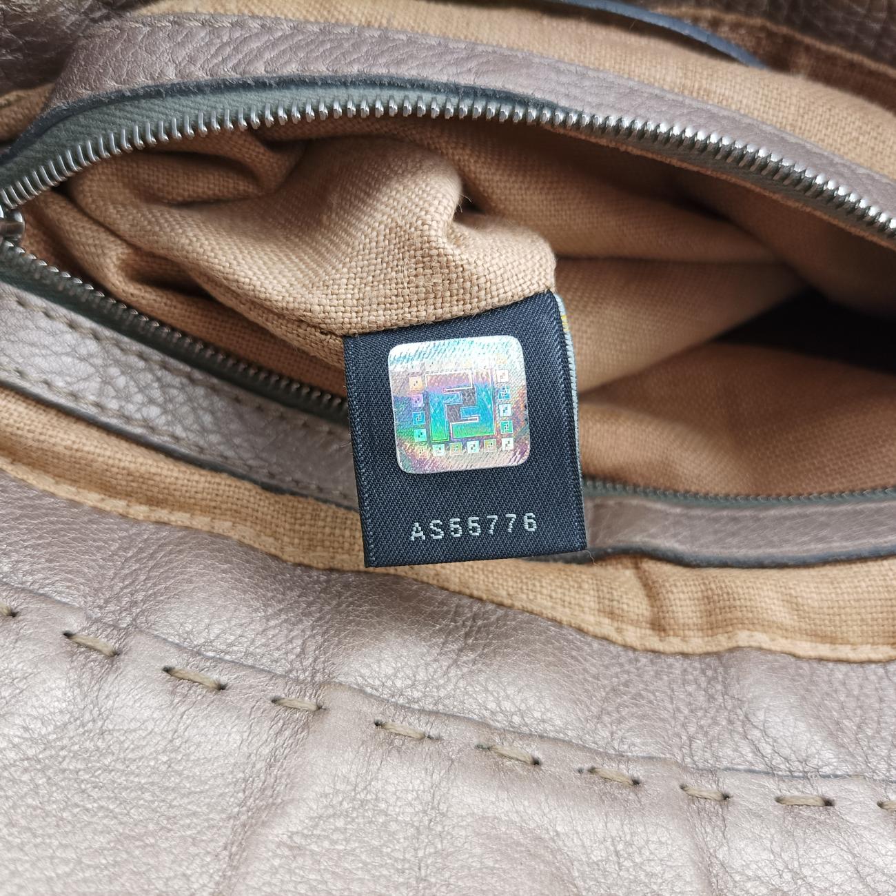 Pre-owned Fendi Selleria Horse Beige Leather 8BN156 shoulderbag | stylenewstar