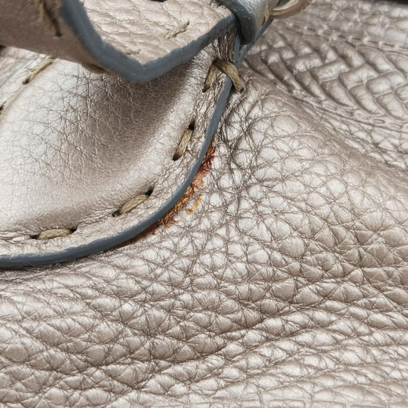 Pre-owned Fendi Selleria Horse Beige Leather 8BN156 shoulderbag | stylenewstar