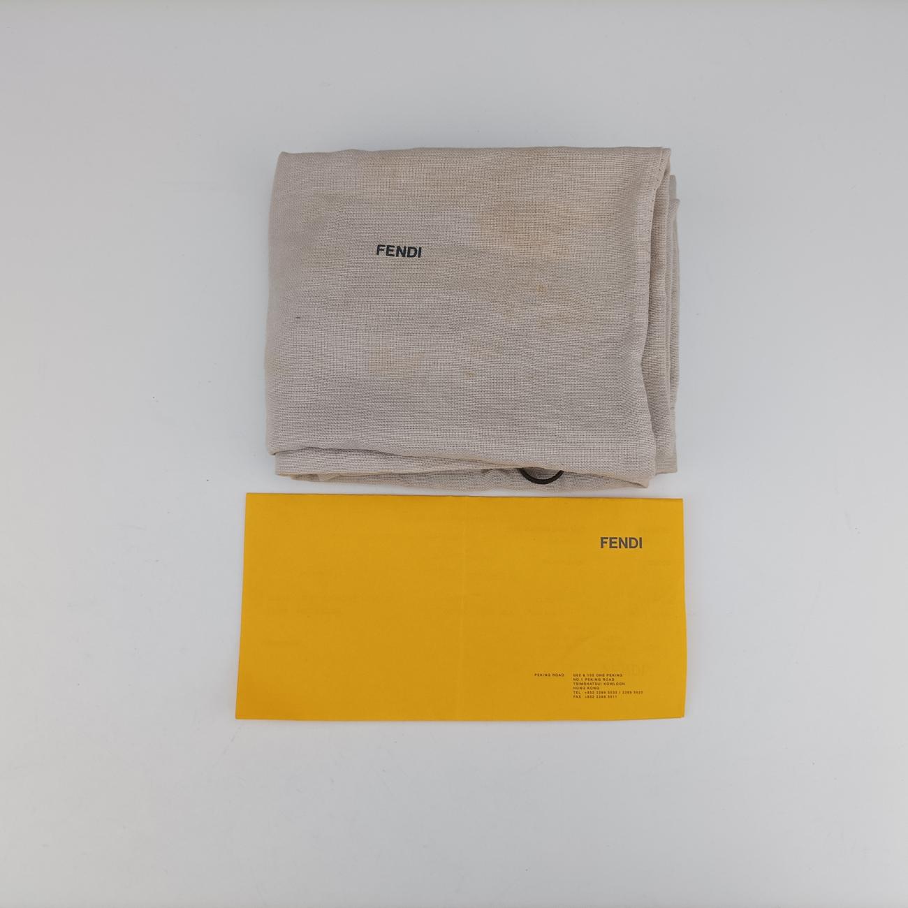 Pre-owned Fendi Selleria Horse Beige Leather 8BN156 shoulderbag | stylenewstar