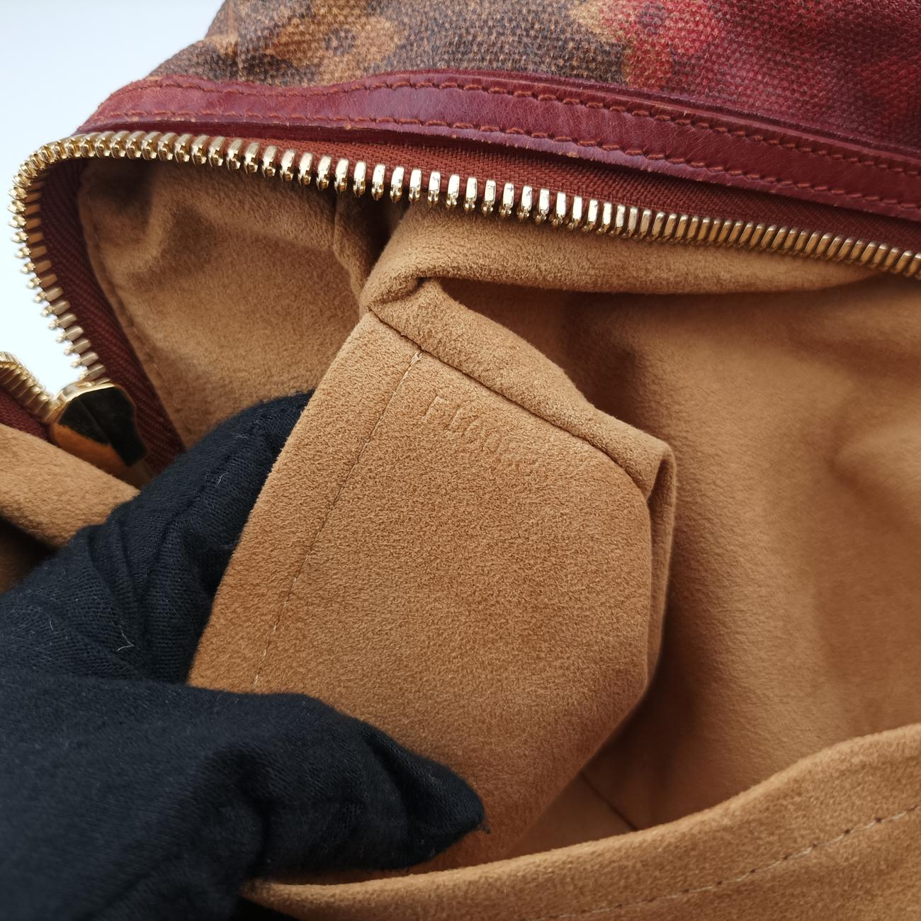 Secondhand Louis Vuitton Man Crazy rouge×multicolor Monogram Jokes M95737 handbag | stylenewstar