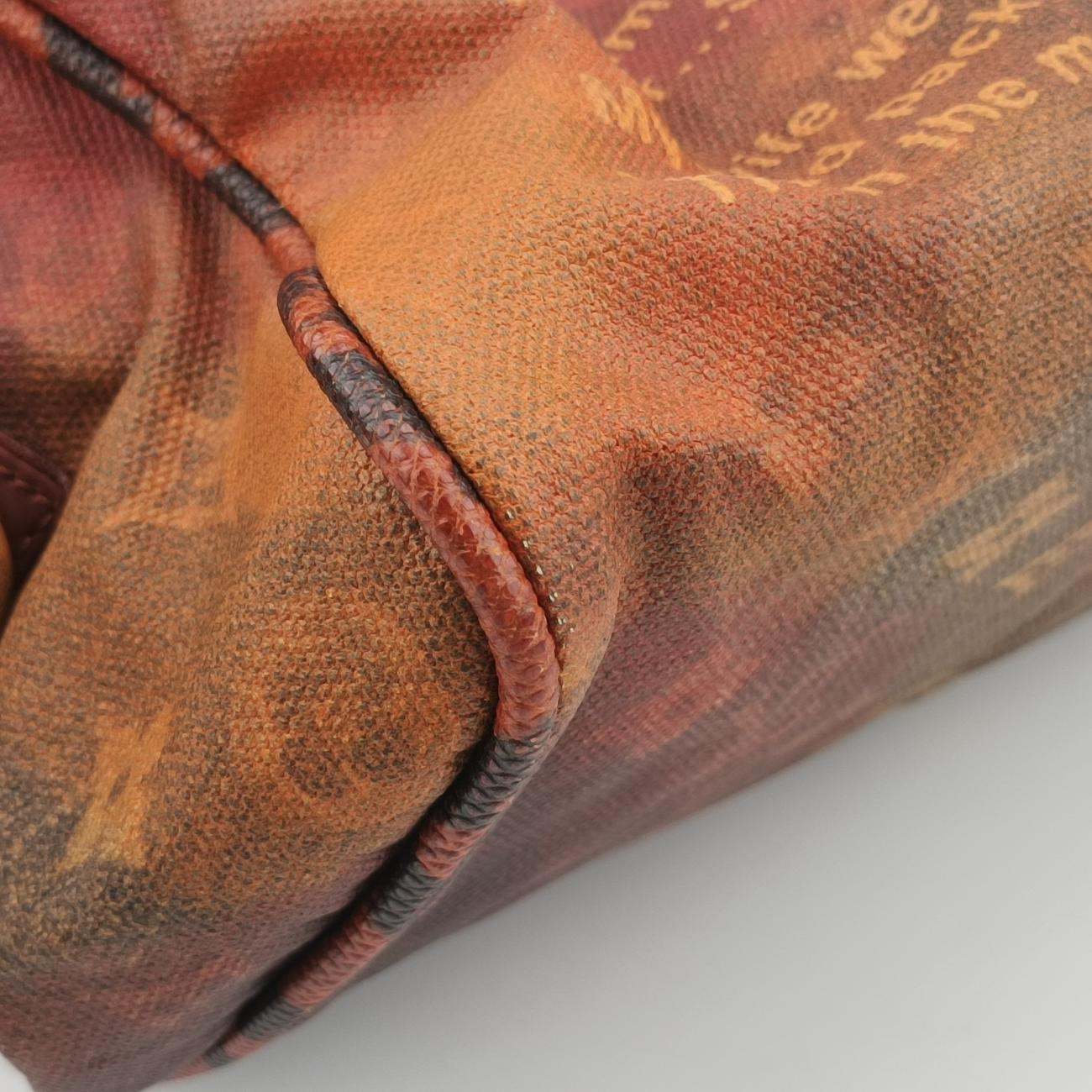 Secondhand Louis Vuitton Man Crazy rouge×multicolor Monogram Jokes M95737 handbag | stylenewstar