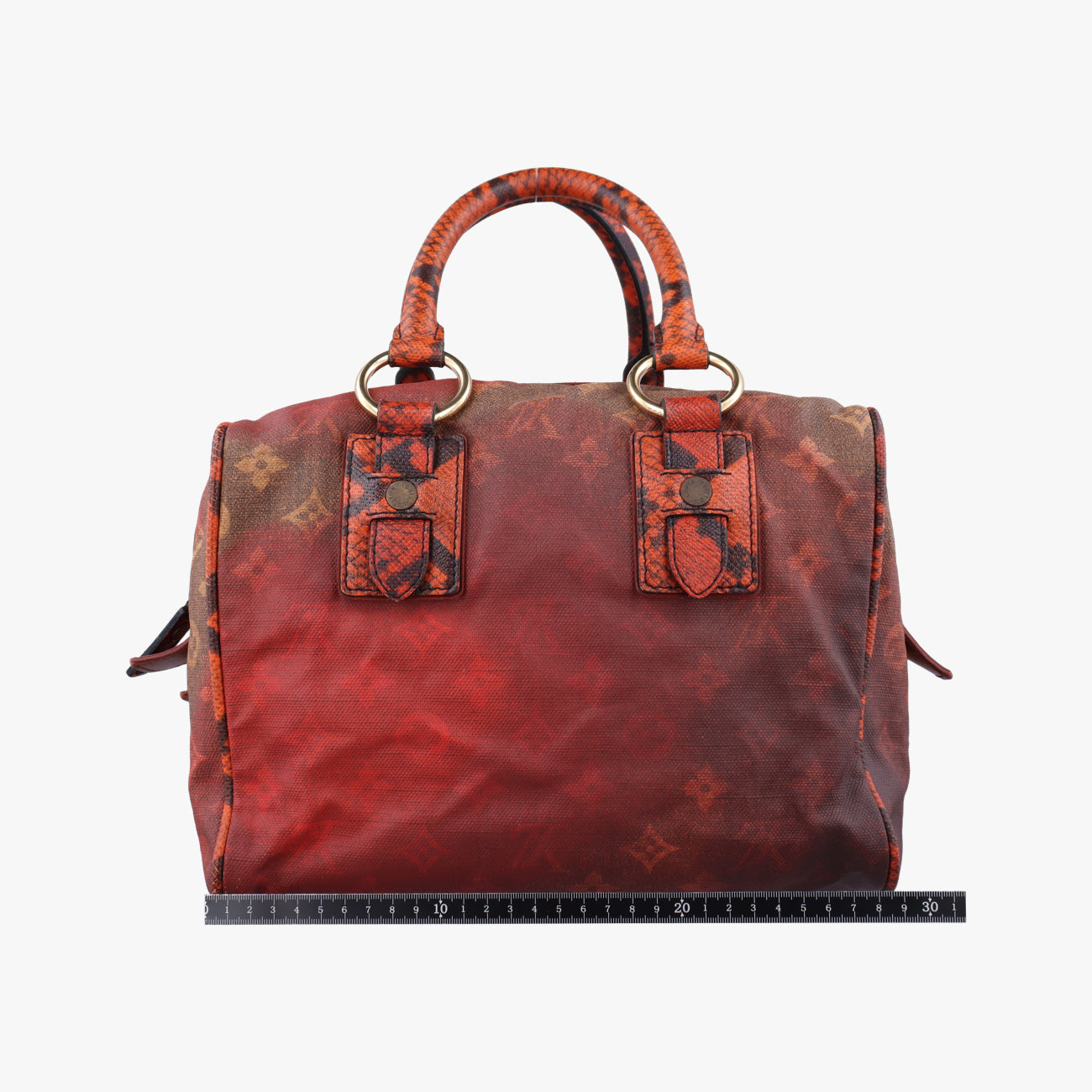 Secondhand Louis Vuitton Man Crazy rouge×multicolor Monogram Jokes M95737 handbag | stylenewstar