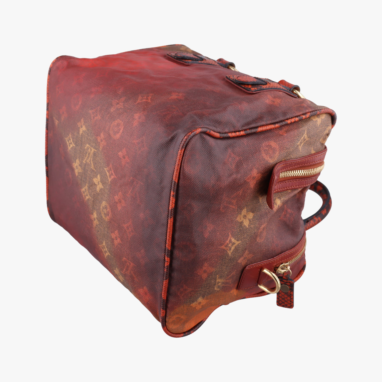 Secondhand Louis Vuitton Man Crazy rouge×multicolor Monogram Jokes M95737 handbag | stylenewstar