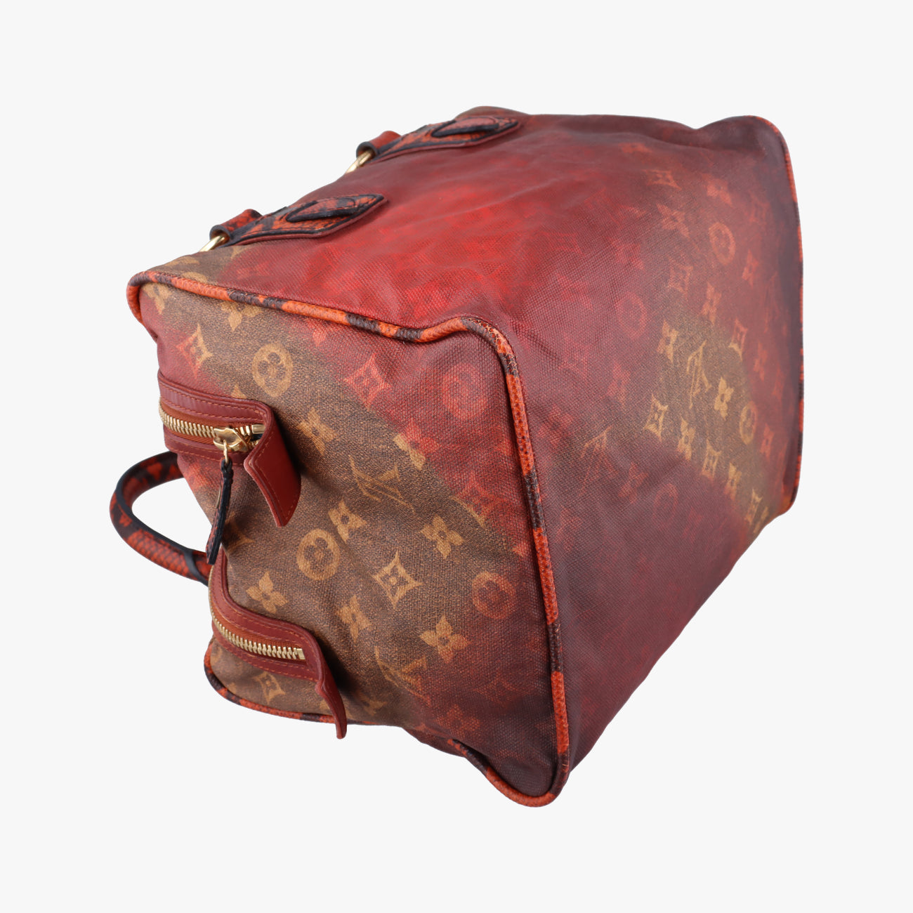Secondhand Louis Vuitton Man Crazy rouge×multicolor Monogram Jokes M95737 handbag | stylenewstar