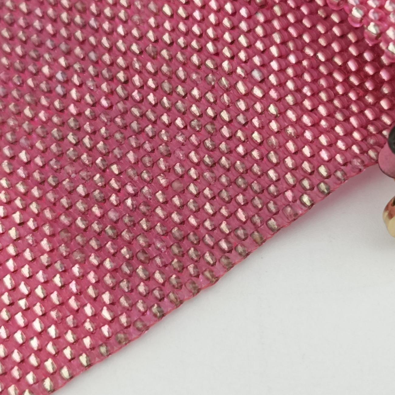 Secondhand Fendi AirPods case Mini Pico Baguette Pink Beaded  shoulderbag | stylenewstar