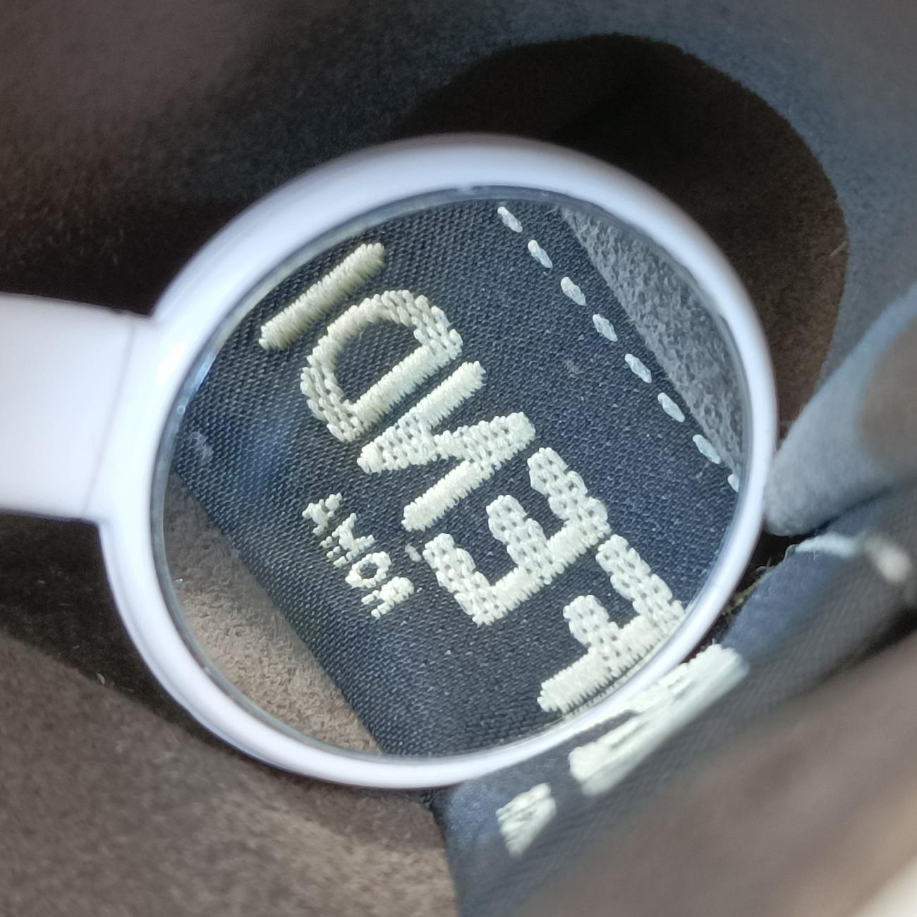 Secondhand Fendi Micro Peekaboo White×multicolor Leather 8M0355 shoulderbag | stylenewstar