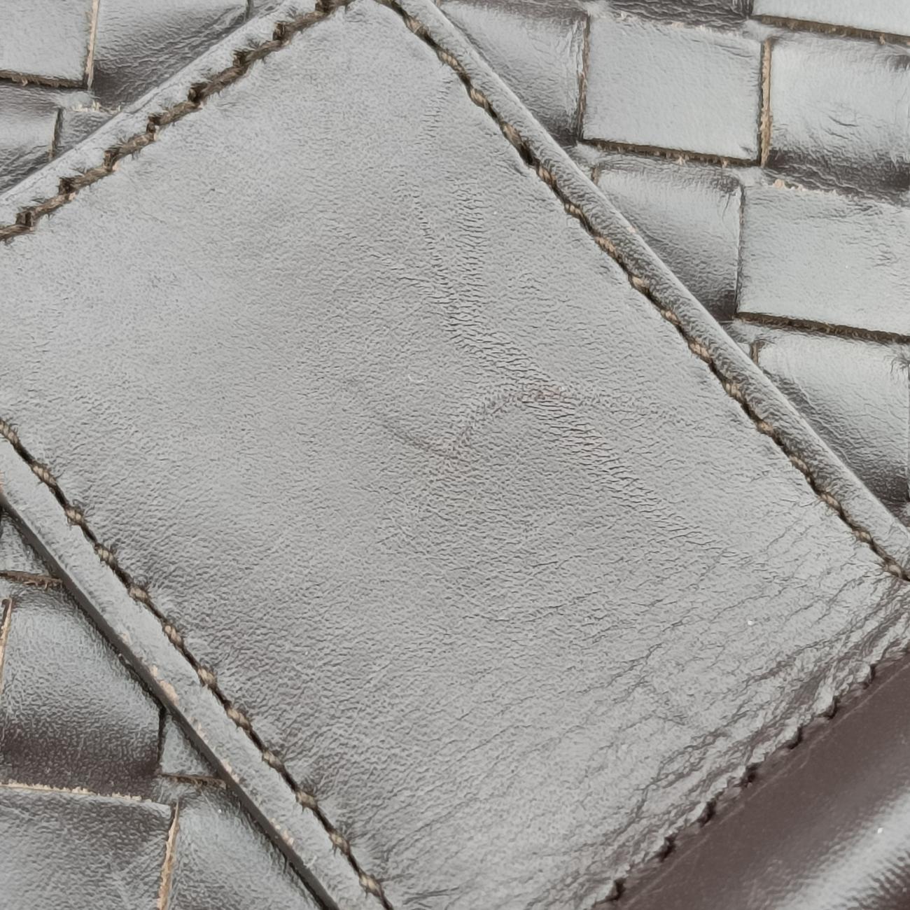 Pre-owned Bottega Veneta Intrecciato Brown lambskin  handbag | stylenewstar